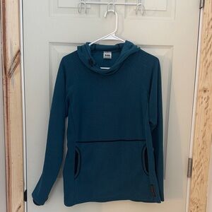 Melanzana Blue Micro-Grid Hoodie
